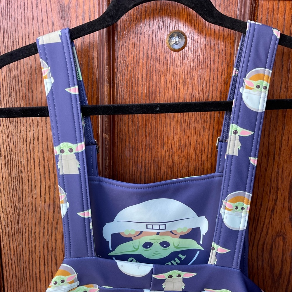 Medium Blackmilk Baby Yoda/Grogu Overalls Star Wars T… Gem